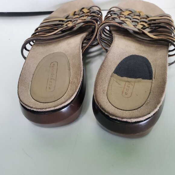 Easy Spirit Esellie Metallic Slide Sandal Size 8M - Picture 4 of 6